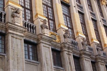 Fototapeta na wymiar facade doré