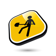 baustelle zeichen icon symbol