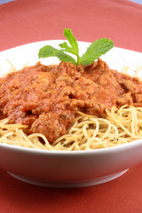 beef sauce pasta