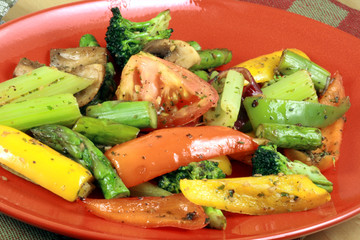 Healthy organic  salad