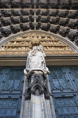 Obraz premium Portal zum Kölner Dom