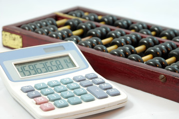 Calculator and Abacus