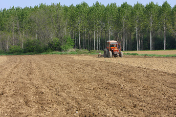 Obraz premium tractor