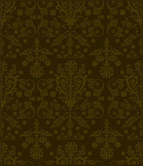 brown curled background