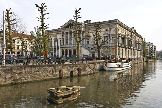 Palais de Justice - Centre Historique de Gand, Flandre, Belgique