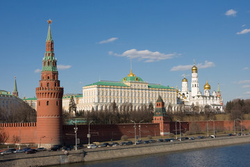 Obraz premium Kremlin's tower in Moscow. Russia