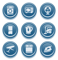 Button icon set 18