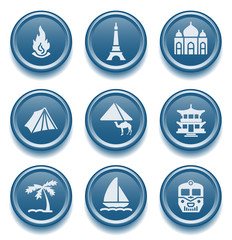 Button icon set 22