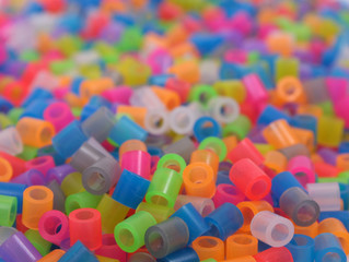 Fototapeta na wymiar colored beads