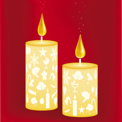 xmas candles