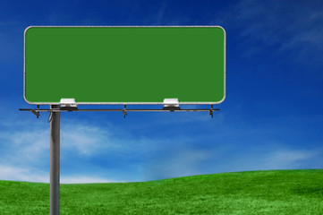 Outdoor Advertising Billboard Freeway Sign