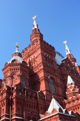 Fototapeta na wymiar History Museum on the Red Square