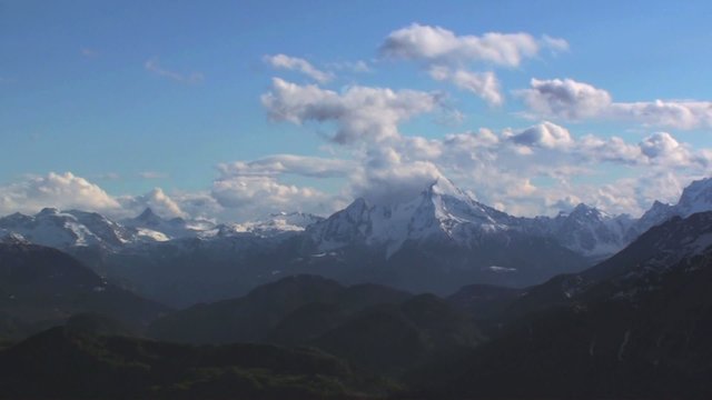 Alpen im Zeitraffer