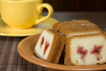 Slice of a sweet pie