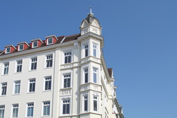 Fototapeta na wymiar House, kamienice, elewacje budynków, Niemcy, Kiel