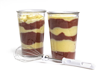 Pudding im Glas