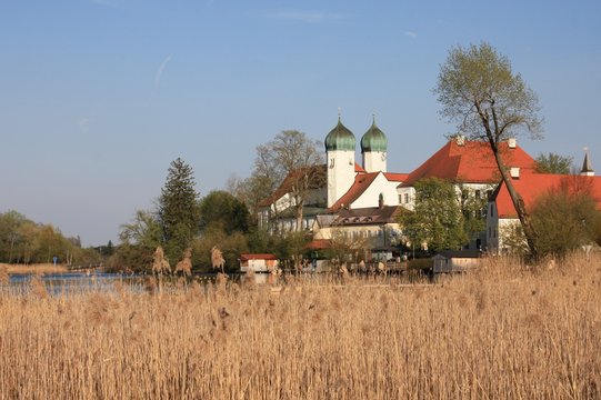 Kloster Seeon im Chiemgau in Bayern