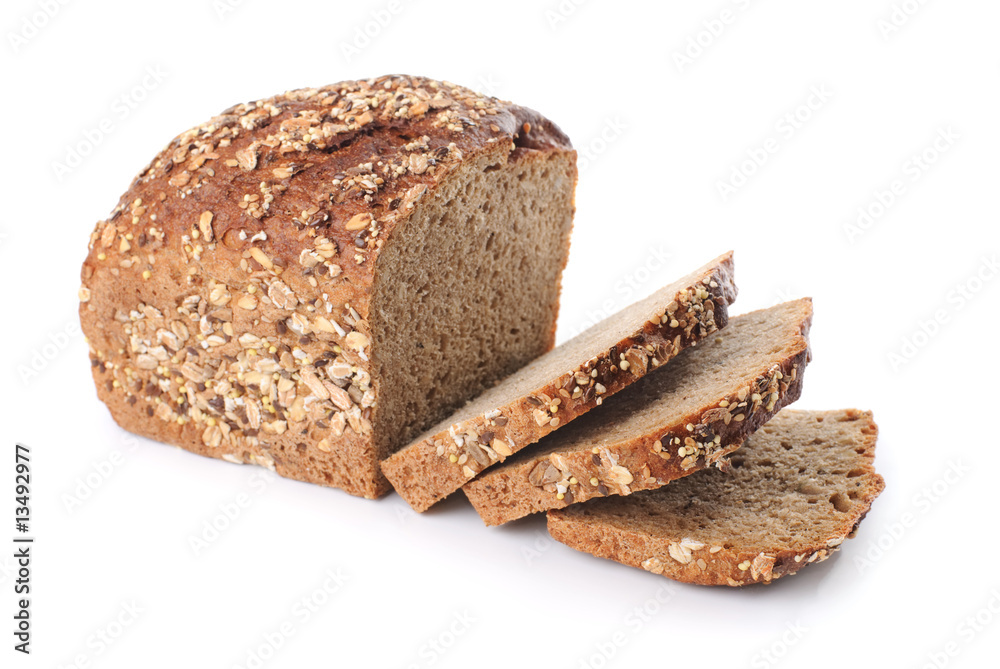 Wall mural whole wheat bread