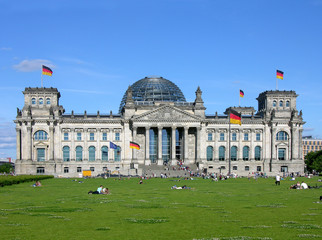 Naklejka premium Berliner Reichstag
