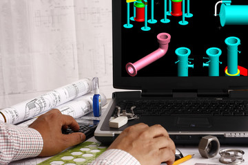 3d modeling of nozzle