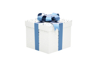 Gift in the white box