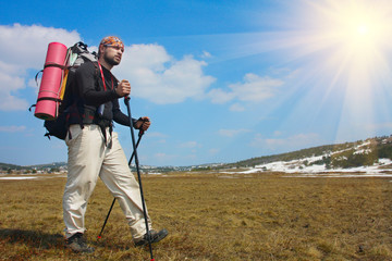 Hiking in the Crimea mountains