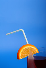 Juice with orange