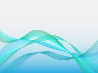 blue abstract vector background - 13504327