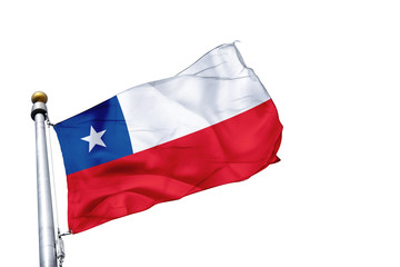 Fototapeta na wymiar drapeau chili