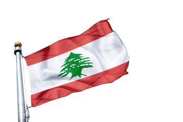 Fototapeta na wymiar Liban flag