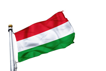 Fototapeta na wymiar drapeau hongrie