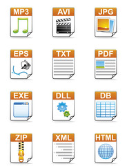 File type icons