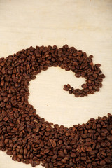 pattern of coffee