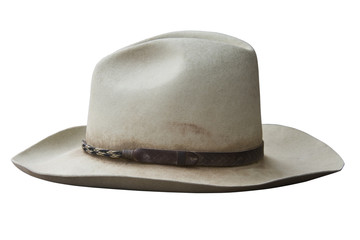 Isolated Cowboy Hat