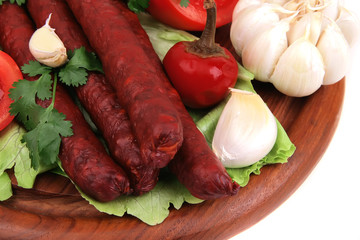 red beef sausages