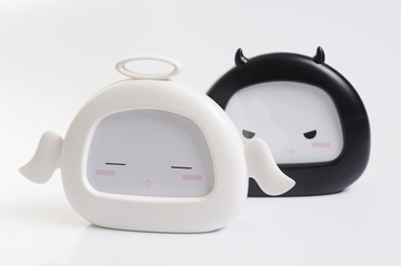 angel & devil photo frame