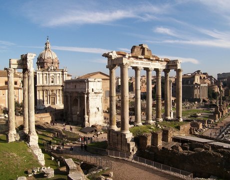Fototapeta Roma-Veduta del Foro Romano