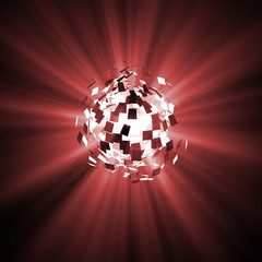 Explosion Hintergrund