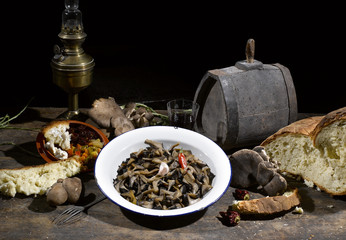 cucina tradizionale - funghi