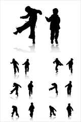 happy kids hopping, collection for designers