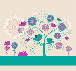 Easter greeting card
