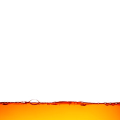 layout with water level on white background