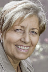 Portrait of an smiling lady