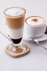Hot Coffee Capuccino and Ice Coffee