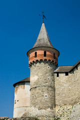 Fototapeta na wymiar Watchtower in a fortress