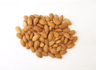 Almond nuts.