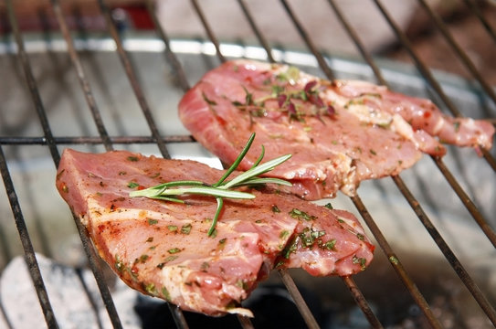 Grillfleisch