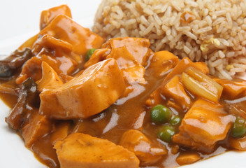 Chinese Chicken Curry & Rice