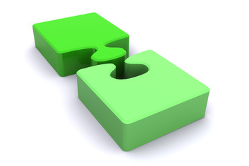 Obraz premium Jigsaw Teamwork