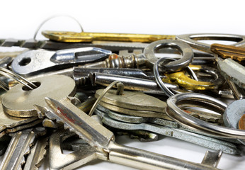 Fototapeta premium The variety of keys